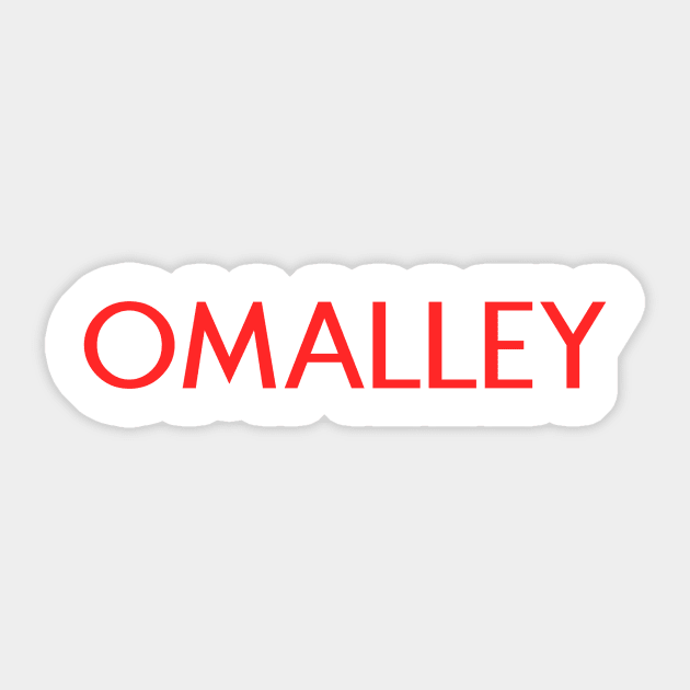 Omalley Sticker by Absign